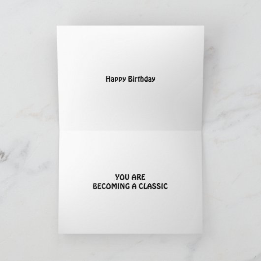 JE WORDT EEN ECHTE VERJAARDAG KAART (Binnen)