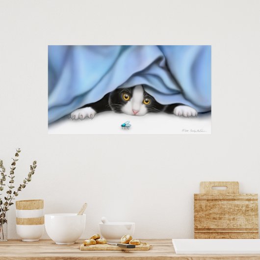 Je wordt een minuscat-printer poster (Keuken)