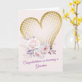 Je wordt een oma kaart (Gele Bloem)