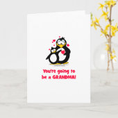 Je wordt een oma. kaart (Gele Bloem)