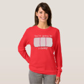 Je wordt een papa (Zwangerschapstest Wit) T-shirt (Voorkant volledig)