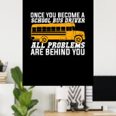 Je wordt een schoolbuschauffeur poster (Thuiskantoor)