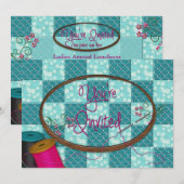 JE WORDT GEÏNVITEERD - INVITATIE - ZOEKEN/KIJKEN E KAART (Voorkant / Achterkant)