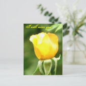 Je wordt gemist/willekeurig Occasions_Briefkaart Briefkaart (Staand voorkant)