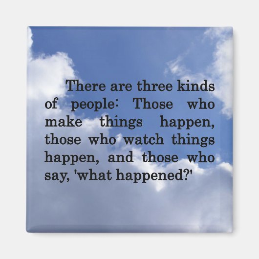 Je wordt gewaardeerd magneet (Voorkant)