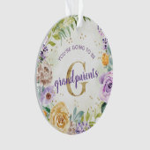 Je wordt grootouders die zwanger zijn. ornament (voorkant)