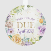 Je wordt grootouders die zwanger zijn. ornament (achterkant)