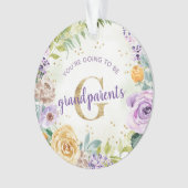 Je wordt grootouders die zwanger zijn. ornament (voorkant)