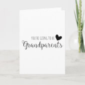 Je wordt grootouders kaart (Voorkant)