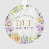 Je wordt grootouders kerstmis. ornament (achterkant)