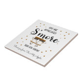 Je wordt meer gewaardeerd dan je Flessenhoop kent Tegeltje (Zijkant)