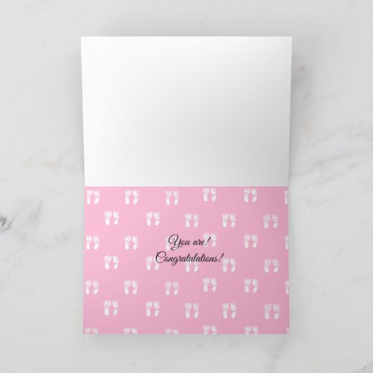 Je wordt oma en opa kaart (Binnen)