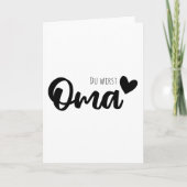 Je wordt oma kaart (Voorkant)