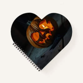 Je wordt verliefd op deze griezelige Jack-O-LantSp Notitieboek