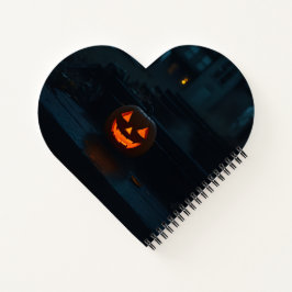 Je wordt verliefd op dit griezelige Jack-O-Lantern Notitieboek