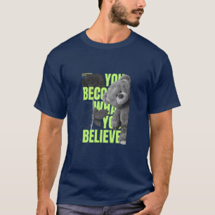 Je wordt wat je denkt T-shirt: Motivatie T-shirt
