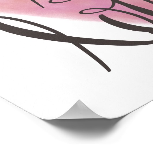 Je wordt zo bemind poster (Hoek)