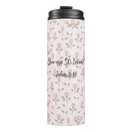 Je wordt zo bemind! thermosbeker (Voorkant)