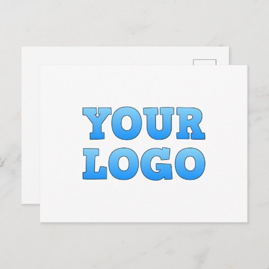 Je zakelijke Logo aangepaste Briefkaarten (Voorkant / Achterkant)