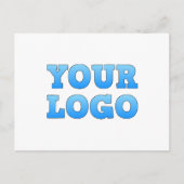 Je zakelijke Logo aangepaste Briefkaarten (Voorkant)