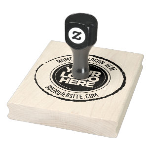 Je zakelijke Logo aangepaste creditering Rubberstempel