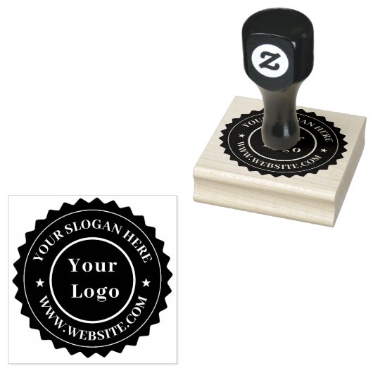 Je zakelijke Logo aangepaste rubberen stempel (Gestempeld)