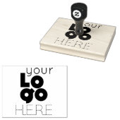 Je zakelijke Logo aangepaste rubberen stempel (Gestempeld)