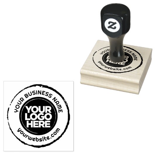 Je zakelijke Logo aangepaste rubberen stempel (Gestempeld)