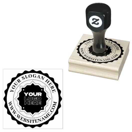 Je zakelijke Logo aangepaste rubberen stempel (Gestempeld)