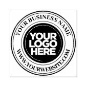 Je zakelijke Logo aangepaste rubberen stempel (Afrduk)