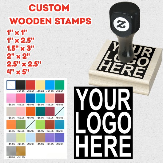 Je zakelijke Logo aangepaste rubberen stempel