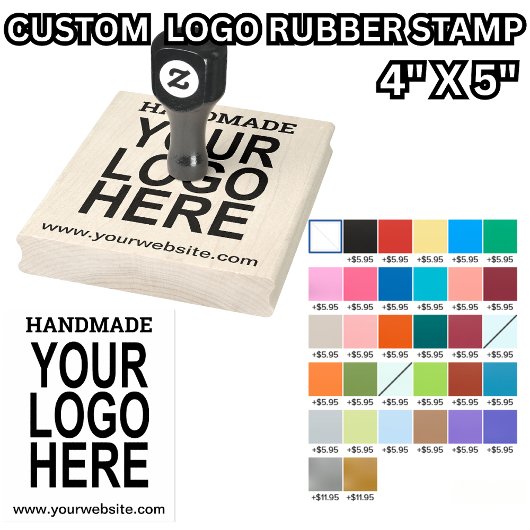 Je zakelijke Logo aangepaste rubberen stempel