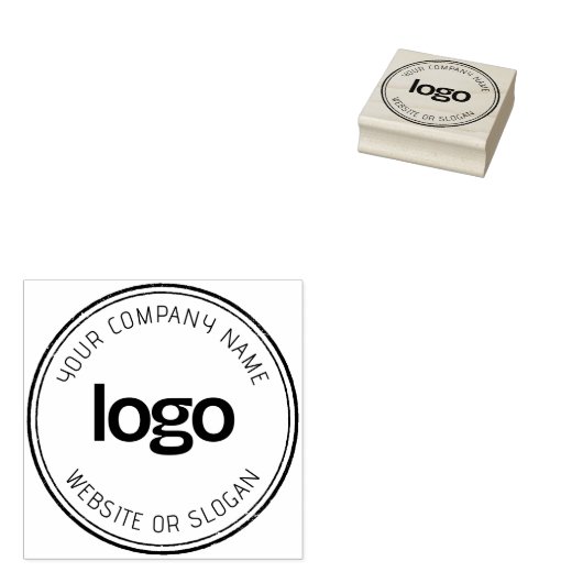 Je zakelijke Logo aangepaste rubberen stempel (Gestempeld)