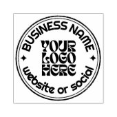 Je zakelijke Logo aangepaste rubberen stempel (Afrduk)