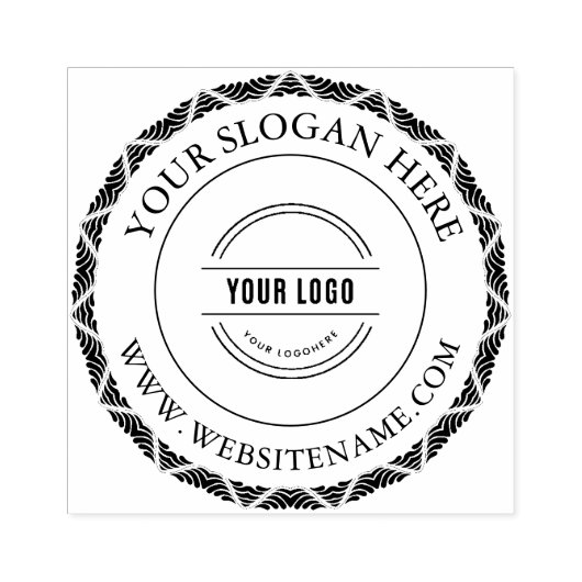 Je zakelijke Logo aangepaste rubberen stempel (Afrduk)