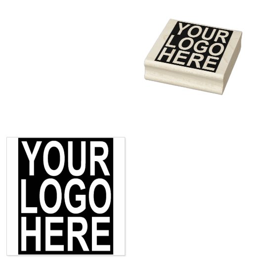Je zakelijke Logo aangepaste rubberen stempel (Gestempeld)