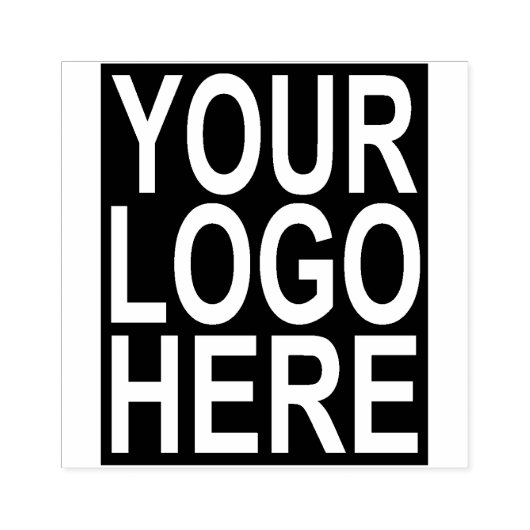 Je zakelijke Logo aangepaste rubberen stempel (Afrduk)