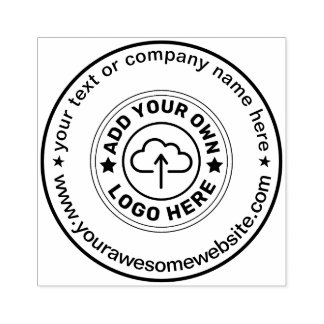 Je zakelijke Logo aangepaste tekst Rubberstempel