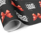 Je zakelijke Logo Cadeaupapier (Rol Hoek)