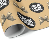 Je zakelijke Logo Cadeaupapier (Rol Hoek)