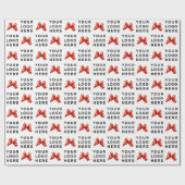 Je zakelijke Logo - Eenvoudige speciale actie Cadeaupapier (Vlak)