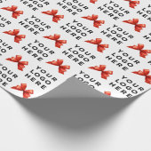 Je zakelijke Logo - Eenvoudige speciale actie Cadeaupapier (Hoek)