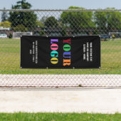 Je zakelijke Logo en tekstbanner promoveren Spandoek (Insitu)