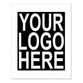 Je zakelijke Logo groot Rubberstempel (Afrduk)