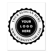 Je zakelijke Logo groot Rubberstempel (Afrduk)