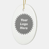 Je zakelijke logo hier keramisch ornament (Links)