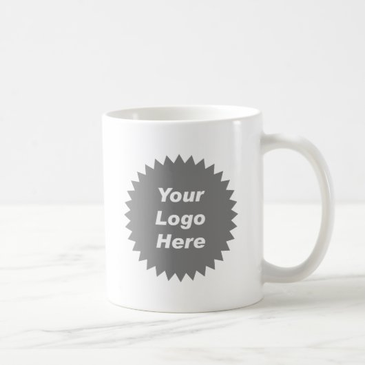 Je zakelijke logo hier koffiemok (Rechts)