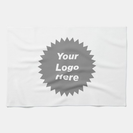Je zakelijke logo hier theedoek (Horizontaal)