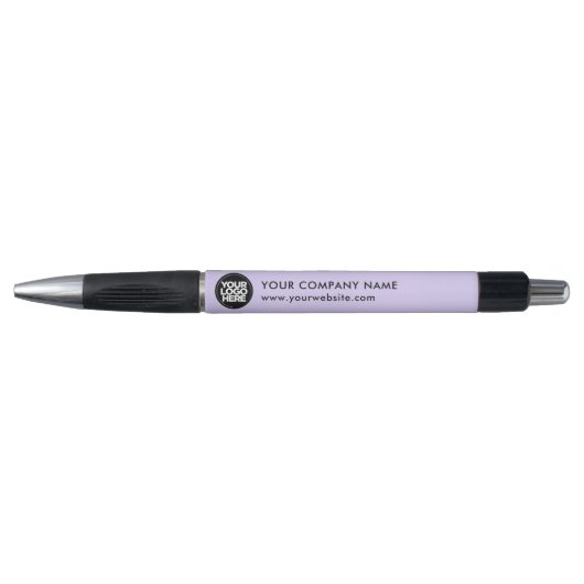 Je zakelijke Logo Lavender Violet Promotie Pen (Voorkant)