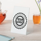 Je zakelijke Logo Reclamebord Met Voetstuk (Insitu)